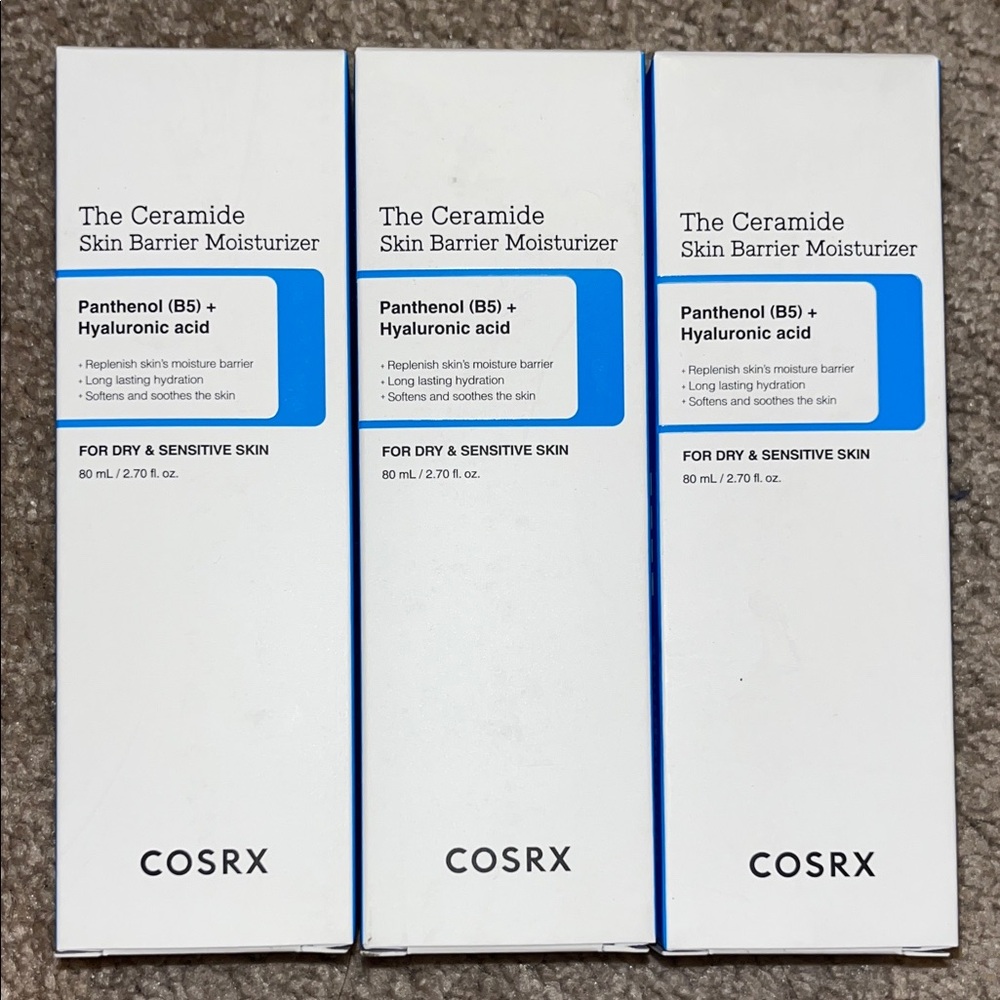 COSRX Ceramide Skin Barrier Moisturizer 3 pack
